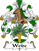 German Wappen Coat of Arms for Weide