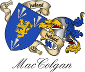 Sept (Clan) Coat of Arms from Ireland for MacColgan