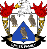 American Coat of Arms for Gross
