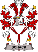 Norwegian Coat of Arms for Schack
