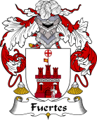 Spanish Coat of Arms for Fuertes