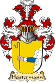 v.23 Coat of Family Arms from Germany for Heistermann