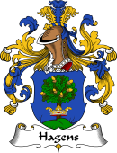 German Wappen Coat of Arms for Hagens