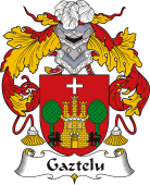 Spanish Coat of Arms for Gaztelu