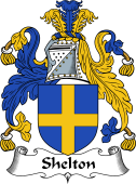 English Coat of Arms for Shelton