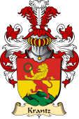 v.23 Coat of Family Arms from Germany for Krantz