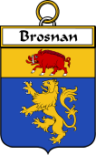 Irish Badge for Brosnan or O'Brosnan