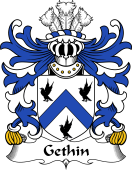 Welsh Coat of Arms for Gethin (a soldier in Normandy in 1430’s)