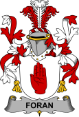 Irish Coat of Arms for Foran or O'Foran