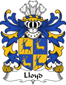 Welsh Coat of Arms for Lloyd (of Foxhal, Henllan, Denbighshire)