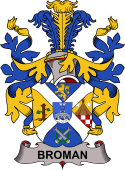 Swedish Coat of Arms for Broman