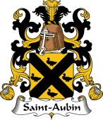 Coat of Arms from France for Saint-Aubin