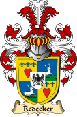 v.23 Coat of Family Arms from Germany for Redecker