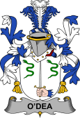 Irish Coat of Arms for Dea or O'Dea