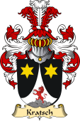 v.23 Coat of Family Arms from Germany for Kratsch