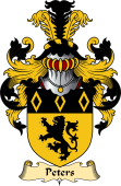 English Coat of Arms (v.23) for the family Peters