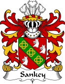 Welsh Coat of Arms for Sankey (of Conwy)