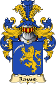 French Family Coat of Arms (v.23) for Renaud