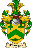 Irish Family Coat of Arms (v.23) for O'Corrigan or Carrigan