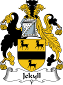 English Coat of Arms for the family Jekyll