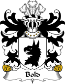 Welsh Coat of Arms for Bold (Bowld of Conwy, North Wales)