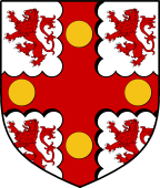 English Family Shield for Rhodes