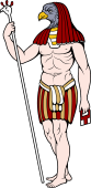 Gods and Goddesses Clipart image: Osiris