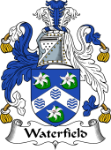 English Coat of Arms for Waterfield