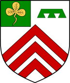 Irish Family Shield for Barrington (Limerick)