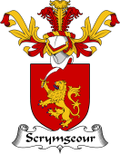 Coat of Arms from Scotland for Scrymgeour