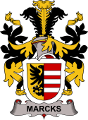Swedish Coat of Arms for Marcks