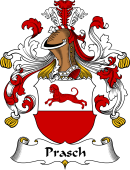 German Wappen Coat of Arms for Prasch