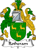 English Coat of Arms for the family Rotheram