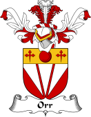 Coat of Arms from Scotland for Orr