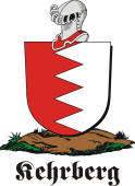 German shield on a mount for Kehrberg