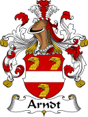 German Wappen Coat of Arms for Arndt
