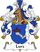 German Wappen Coat of Arms for Lurz