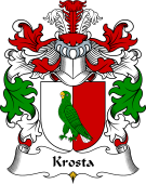Polish Coat of Arms for Krosta