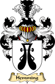 English Coat of Arms (v.23) for the family Heming or Hemming