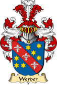 v.23 Coat of Family Arms from Germany for Werder