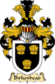 English Coat of Arms (v.23) for the family Birkenhead or Birket