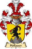 v.23 Coat of Family Arms from Germany for Hollauer