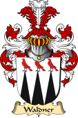 v.23 Coat of Family Arms from Germany for Waldner