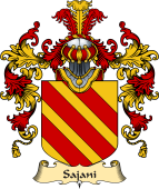 Italian Family Coat of Arms (v.25a) Sajani