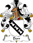 German Wappen Coat of Arms for Derr