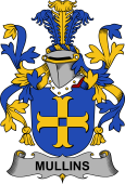 Irish Coat of Arms for Mullins or O'Mullins