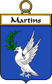 French Coat of Arms Badge for Martins