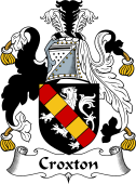English Coat of Arms for Croxton