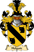 English Coat of Arms (v.23) for the family Holgate