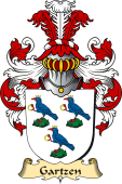 v.23 Coat of Family Arms from Germany for Gartzen